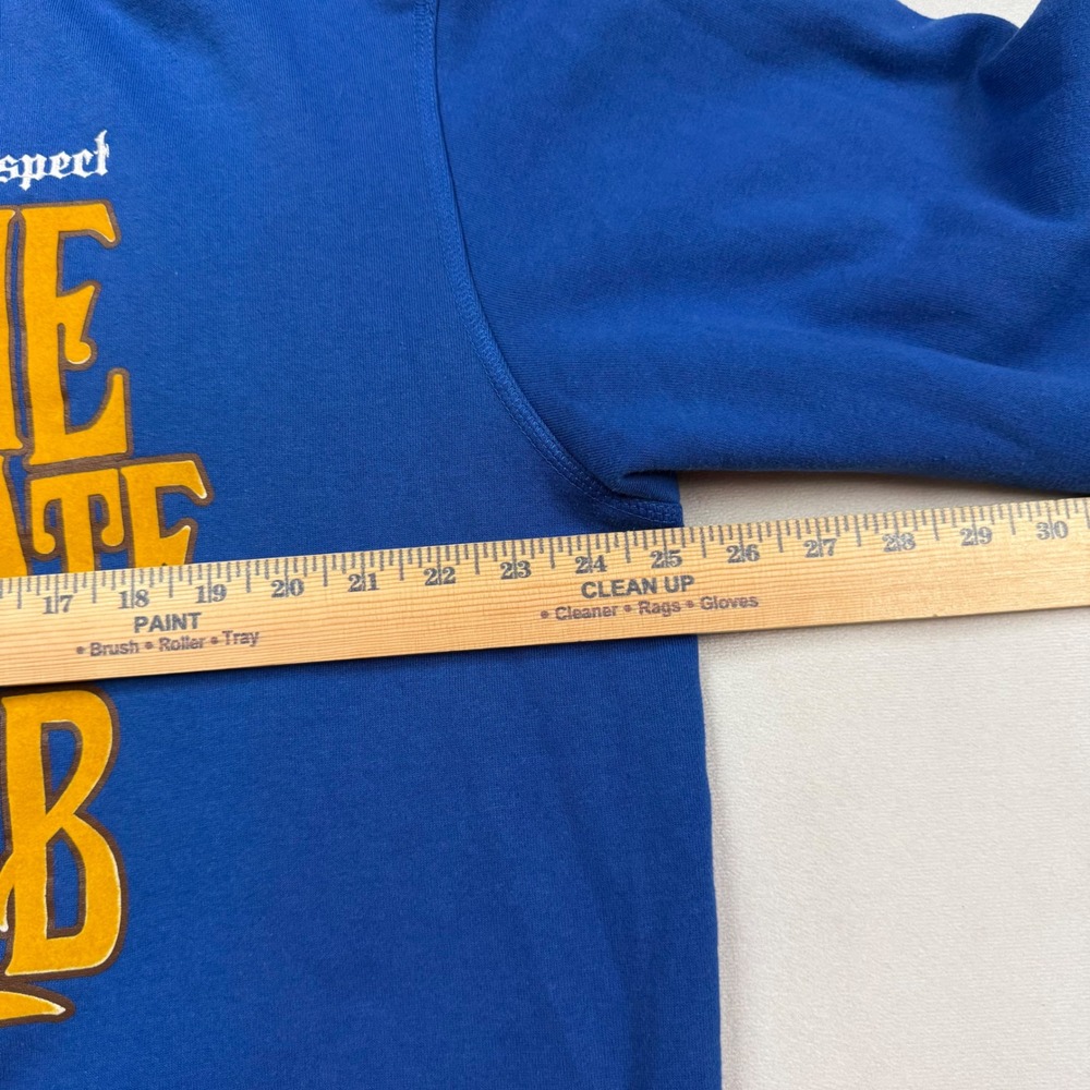 Coogi The Ultimate Club Blue Graphic Crewneck Sweatshirt Mens XL Aussie Patch - Picture 5 of 8